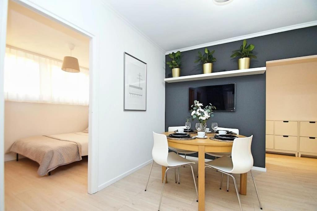 Apartament Korfantego Citycentre Z Widokiem Na Spodek Katowice Esterno foto